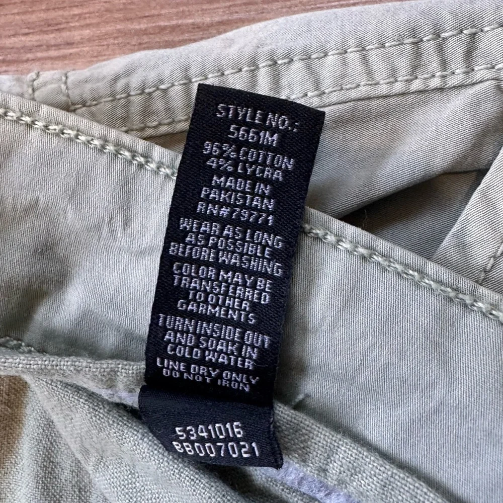 Jordan Craig Men’s Cargo Utility Jogger Pants in Army Green, size 42 Waist